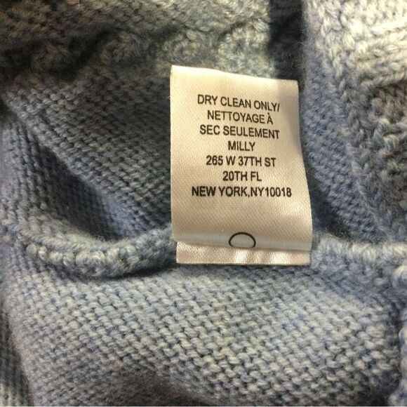 MILLY Cropped Braided Sweater - Picture 8 of 8